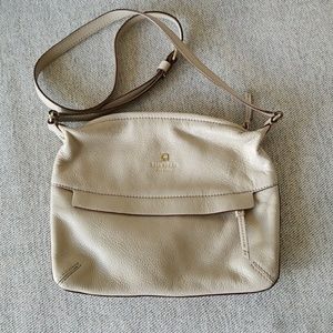Like new Classic beige cross body purse